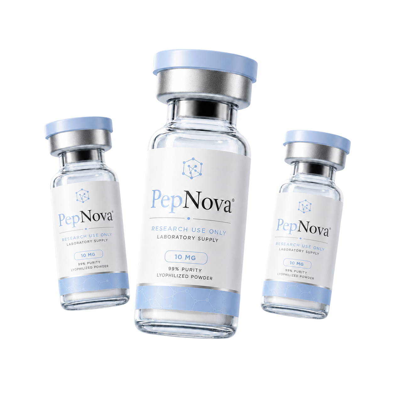 PepNova research vials